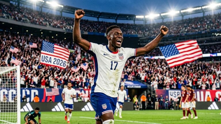 Folarin Balogun Lance son Mondial en Trombe avec les États-Unis