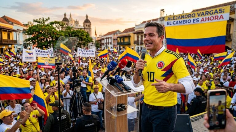Football et Politique : Le Maillot National Enflamme la Présidentielle en Colombie