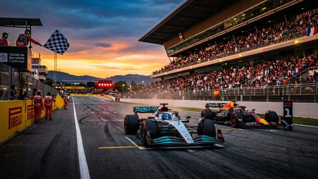Formule 1 GP Barcelone : Russell Pole, Hadjar 6e en Force
