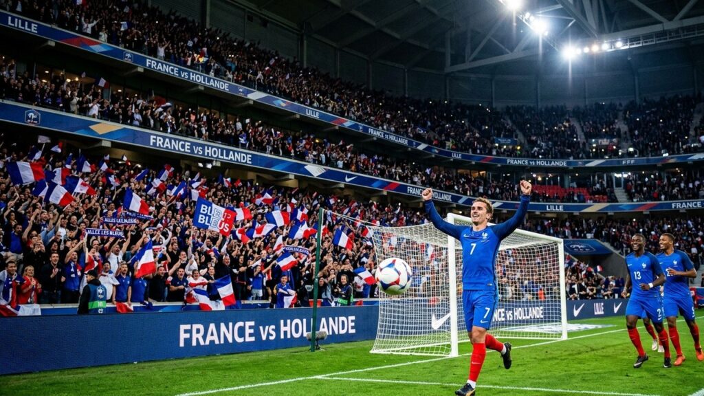 France 3-1 Irlande du Nord : Olise Signé un Triplé Magistral