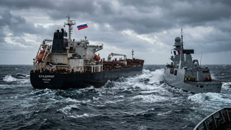 France Arraisonne un Pétrolier Russe dans l&rsquo;Atlantique : Ce Que l&rsquo;on Sait