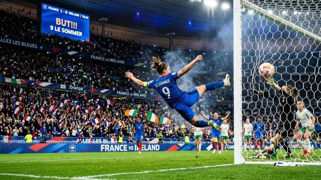 France-Irlande : Les Bleues Qualifiées pour le Mondial 2027