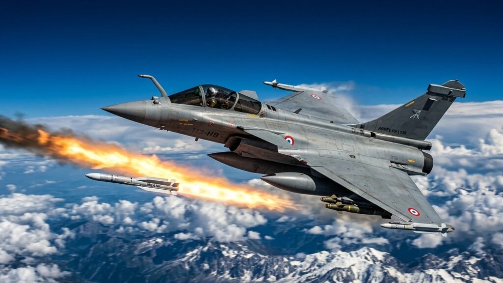 France Réussit Premier Tir Supersonique du Missile Mica NG