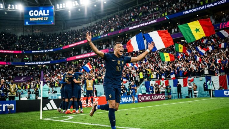 France Sénégal 3-1 : Mbappé Bat le Record et les Bleus Débutent en Trombe