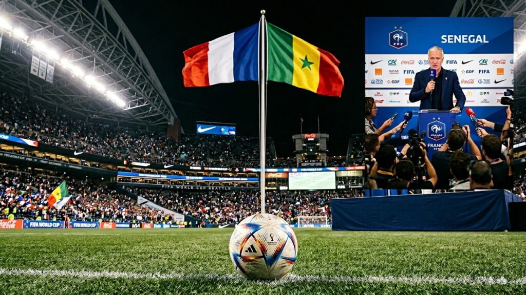 France Sénégal : Deschamps Écarte Toute Idée de Revanche pour 2002
