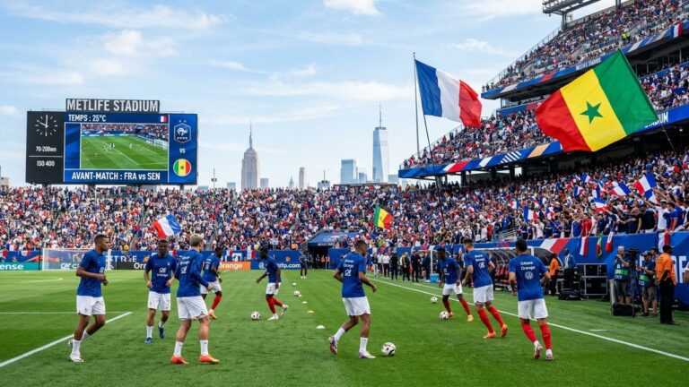 France Sénégal : Météo Clémente pour les Bleus au Mondial 2026