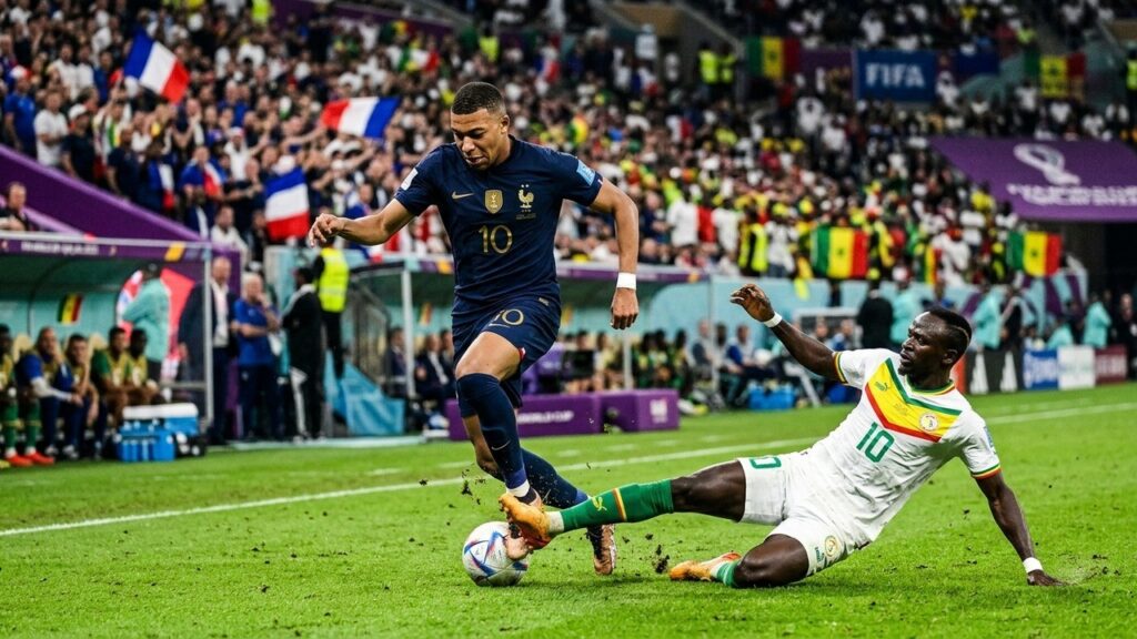 France-Sénégal : Pénalty pour Mbappé après le contact avec Mané ?