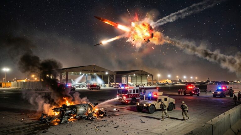 Frappe Iranienne au Koweït : Américains Blessés par Missile