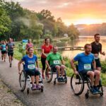 FWriting the French blog articleooting en Fauteuil : Quand le Sport Redonne des Ailes