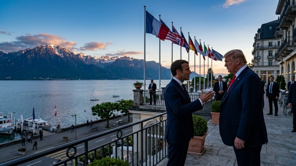 G7 à ÉStructuring the G7 blog articlevian : Trump Arrive, Macron Sur Une Ligne de Crête