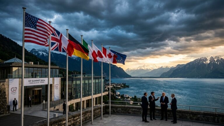 G7 d&rsquo;Evian : Recréer la Convergence Amid Crises Mondiales