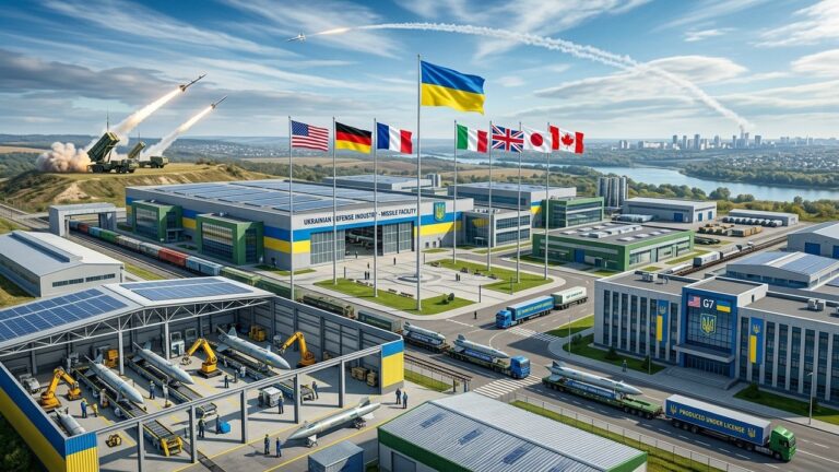G7 et États-Unis : Production de Missiles en Ukraine Sous Licence