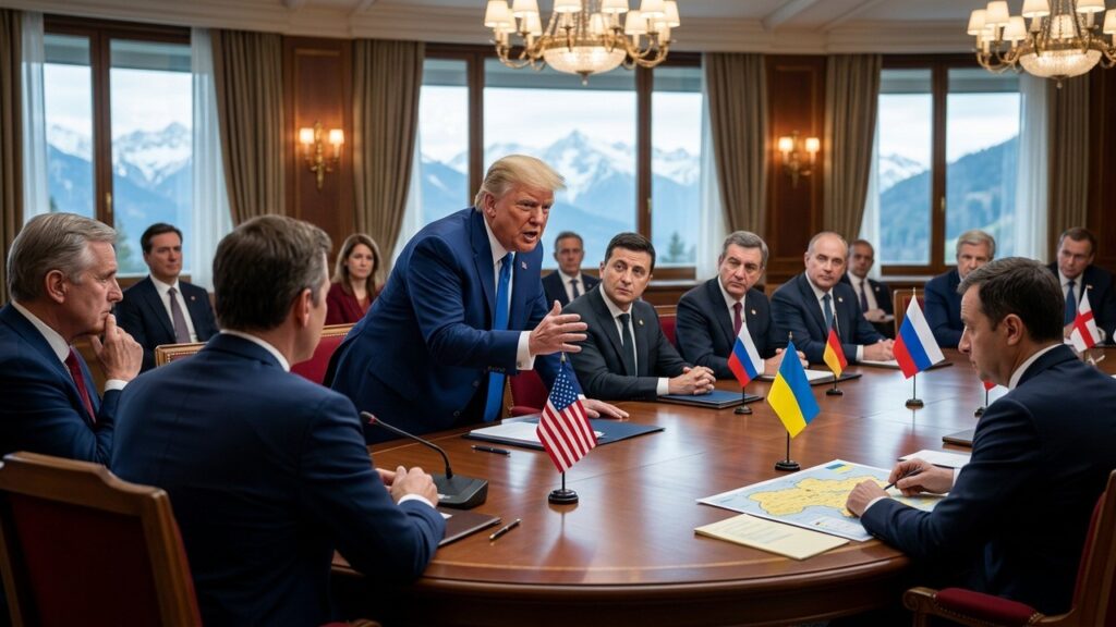 G7 Évian : Trump Met Moscou Sous Pression sur l&rsquo;Ukraine