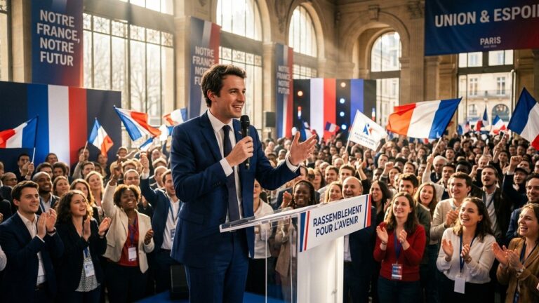 Gabriel Attal Place l&rsquo;Espoir et l&rsquo;Optimisme au Coeur de sa Campagne 2027
