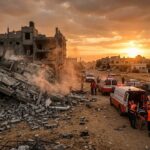 Gaza : CGenerating the blog articleinq Morts et 17 Blessés dans une Frappe sur un Poste de Police