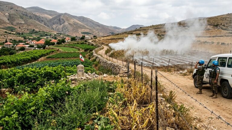 Glyphosate à la Frontière Libano-Israélienne : Tension et Saisine de l&rsquo;ONU