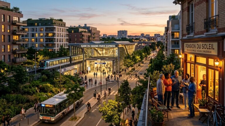 Grand Paris Express : Logements et Pensions de Famille près des Nouvelles Gares