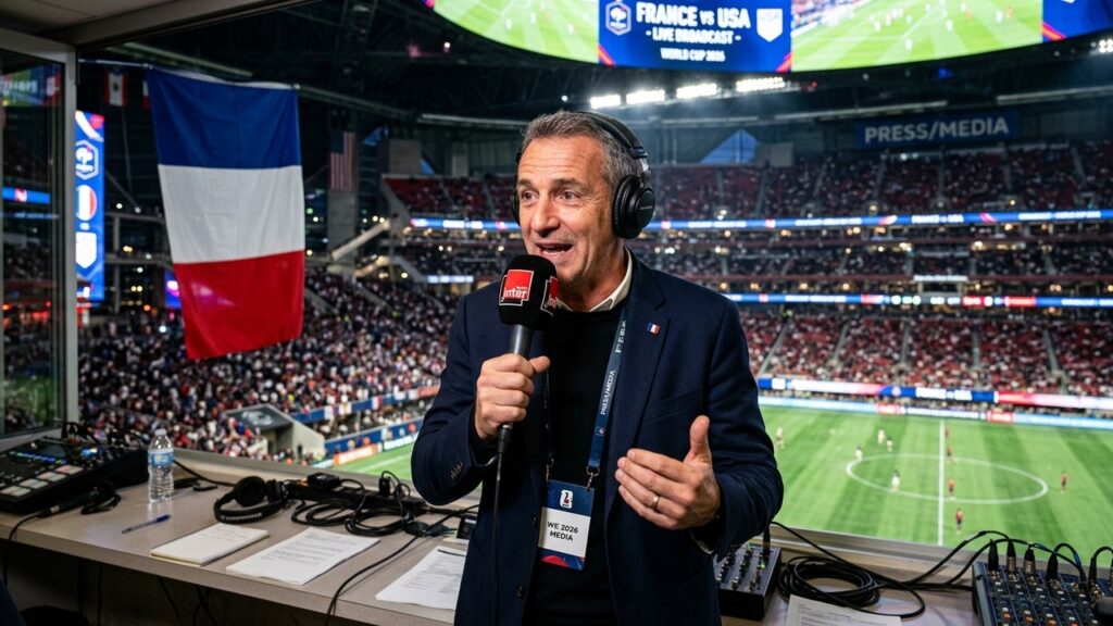 Grégoire Margotton sur France Inter pour la Coupe du Monde 2026