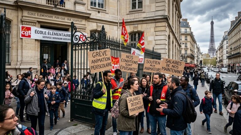 Grève Périscolaire à Paris : Mobilisation Jusqu&rsquo;au 16 Juin