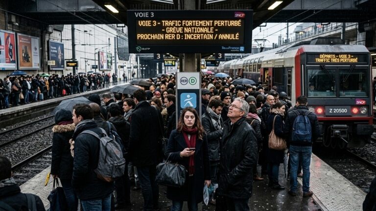Grève SNCF Île-de-France : Perturbations Ligne Par Ligne Ce Mercredi