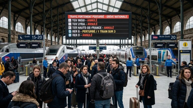 Grève SNCF Mercredi : Perturbations TGV TER RER et Conseils