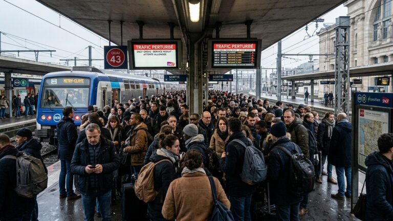 Grève SNCF : Perturbations RER et Transilien en Île-de-France