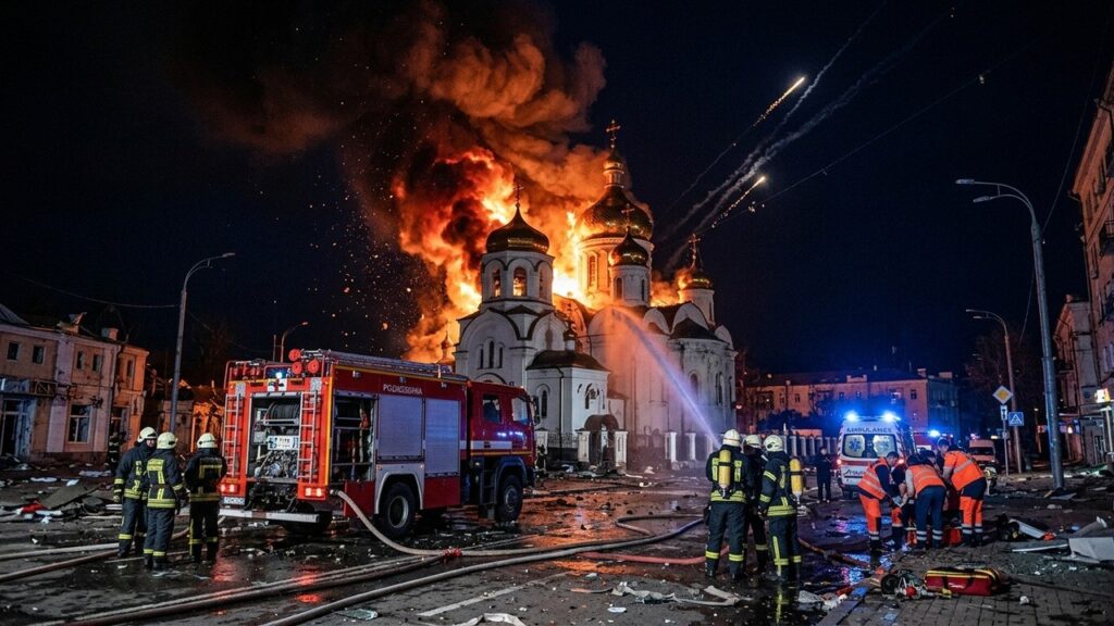 Guerre en Ukraine : 11 Morts dans Attaques Russes Massives