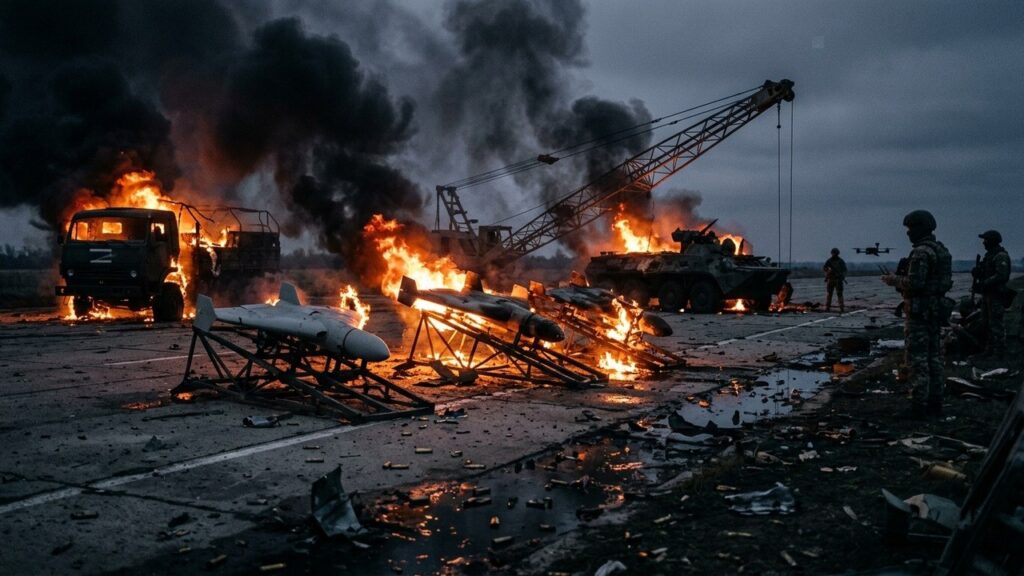 Guerre En Ukraine : Kiev FrapWriting the blog articlepe Et Neutralise La Base De Drones À Donetsk