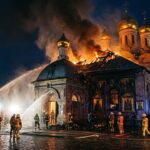 Guerre en Ukraine : La Cathédrale de la Dormition Dévastée à Kiev