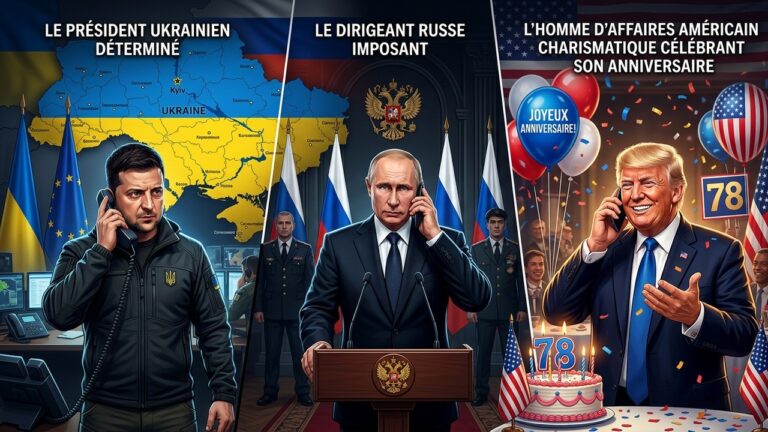 Guerre en Ukraine : Zelensky et Poutine S&rsquo;Entretiennent avec Trump