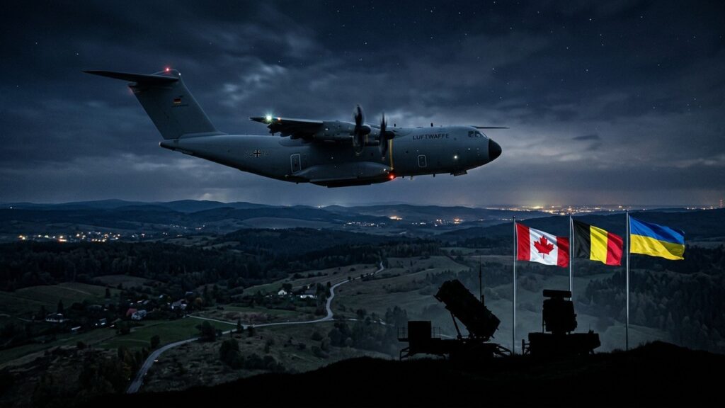 Guerre Ukraine : Mystérieux Transfert Aérien d&rsquo;Armes Canadiennes via Belgique