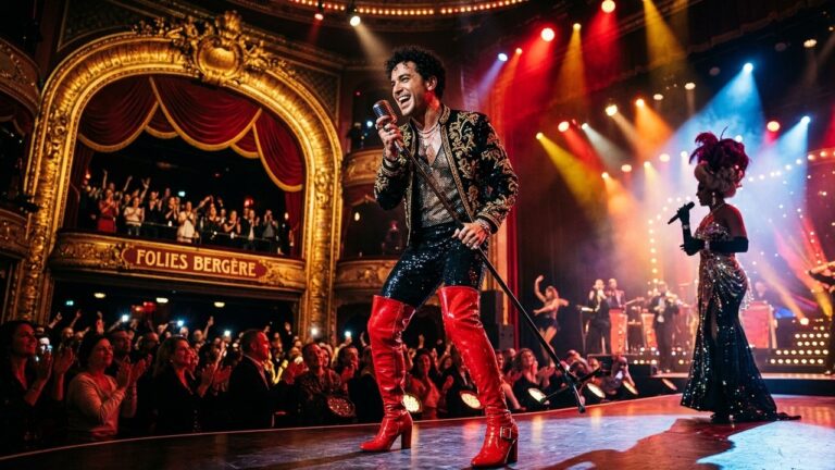 Gwendal Marimoutou dansWriting the French blog article Kinky Boots : Validé par Cyndi Lauper