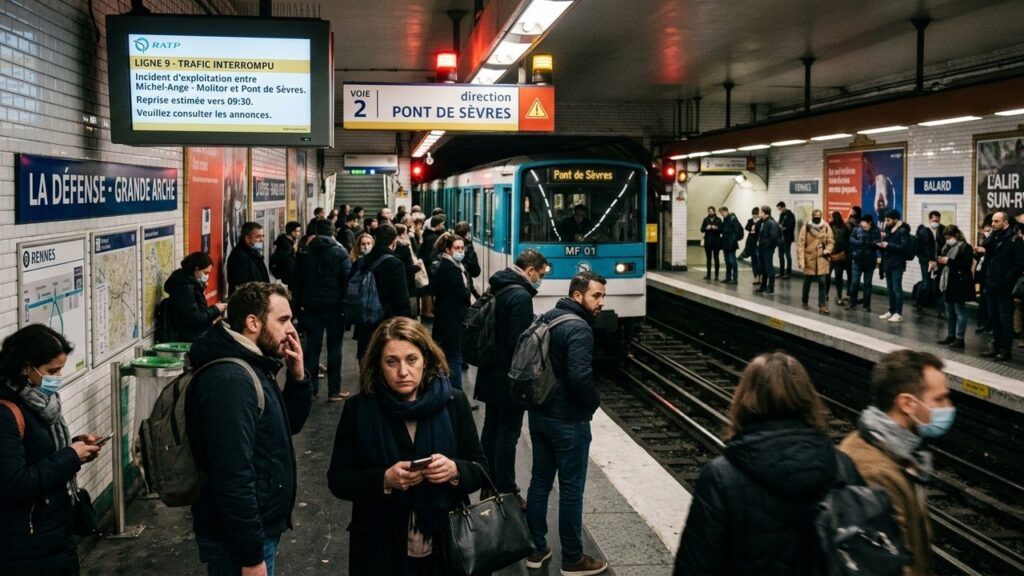 Hauts-de-Seine : Ligne 13 du Métro Perturbée Après un Accident de Personne