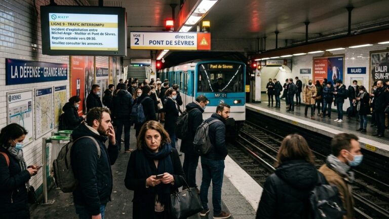 Hauts-de-Seine : Ligne 13 du Métro Perturbée Après un Accident de Personne