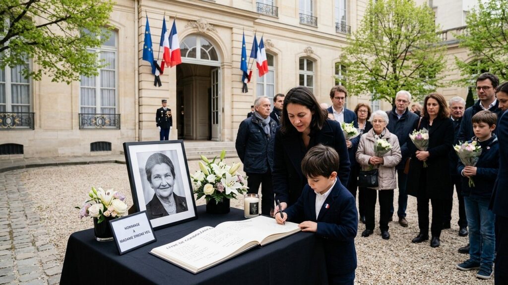 Hommage Émouvant à Bernadette Chirac Devant l&rsquo;Élysée