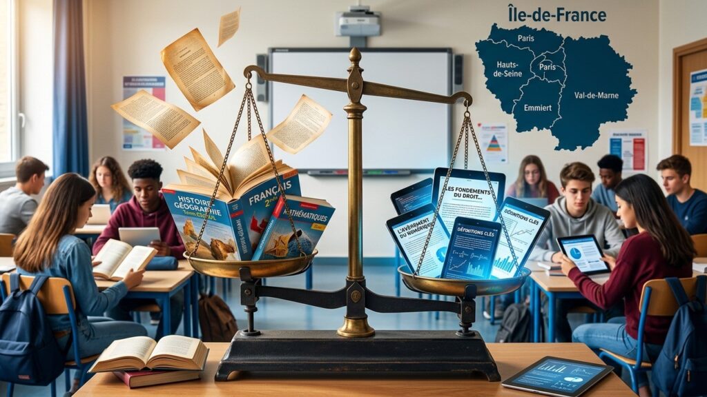 Île-de-France : Manuels Numériques pour Lycéens Jugés Illégaux