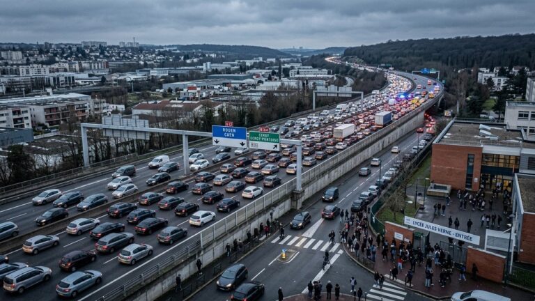 Île-de-France : Plus de 430 Km de Bouchons ce Lundi Matin