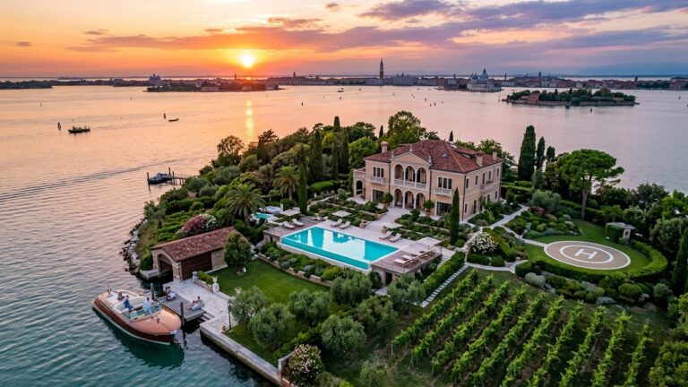 Île de Luxe à Vendre dans la Lagune de Venise : Paradis à 24 Millions