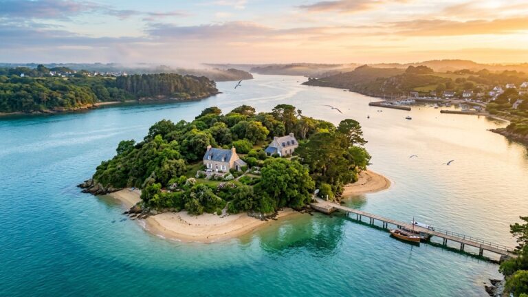 Île Privée en Bretagne à Vendre : Rêve à 2,5 Millions d&rsquo;Euros