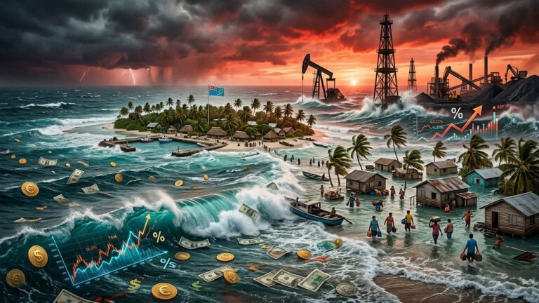 Îles Tuvalu : Fonds Climatique Investi dans les Fossiles