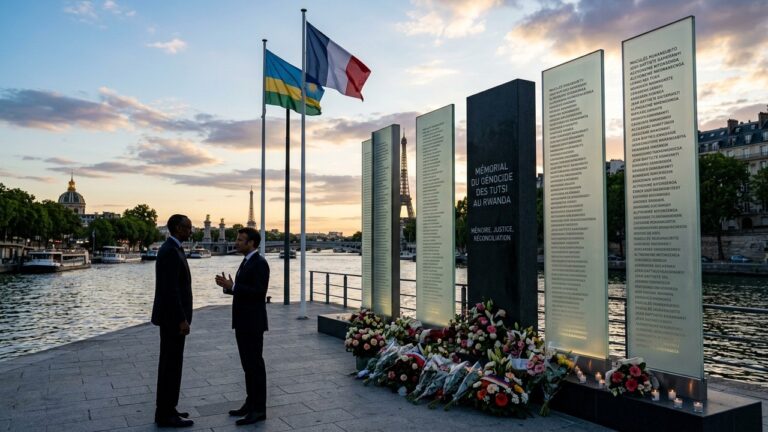 Inauguration Mémorial Rwanda à Paris : Symbole de Réconciliation