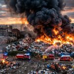Incendie Décharge Oise : Pompiers Mobilisés Toute la Journée