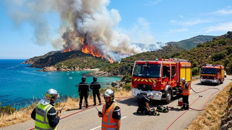 Incendie en Corse : 50 Hectares Ravagés près de Porto-Vecchio