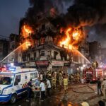 Incendie Mortel à New Delhi : 21 Morts dans un Immeuble