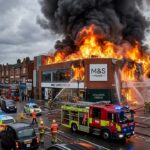 Incendie Spectaculaire dans un Supermarché Casher à Londres
