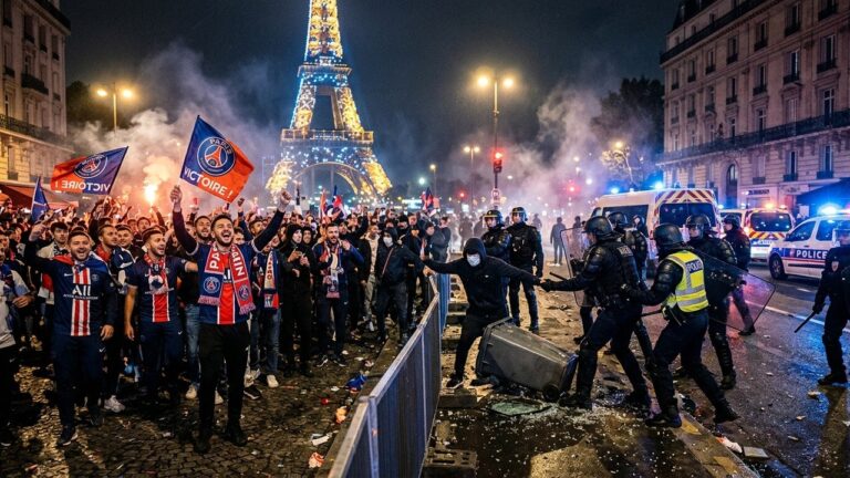 Incidents Après Sacre PSG : Ministre Des Sports Prône Fermeté