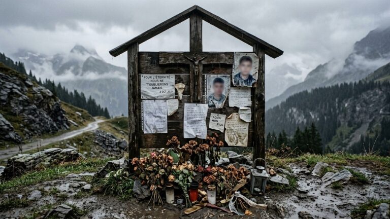 Indignation à Crans-Montana : Mémorial Dégradé pour les Victimes de l&rsquo;Incendie