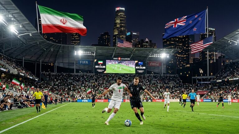 Iran Nouvelle-Zélande : Heure et Chaîne pour le Match Coupe du Monde 2026