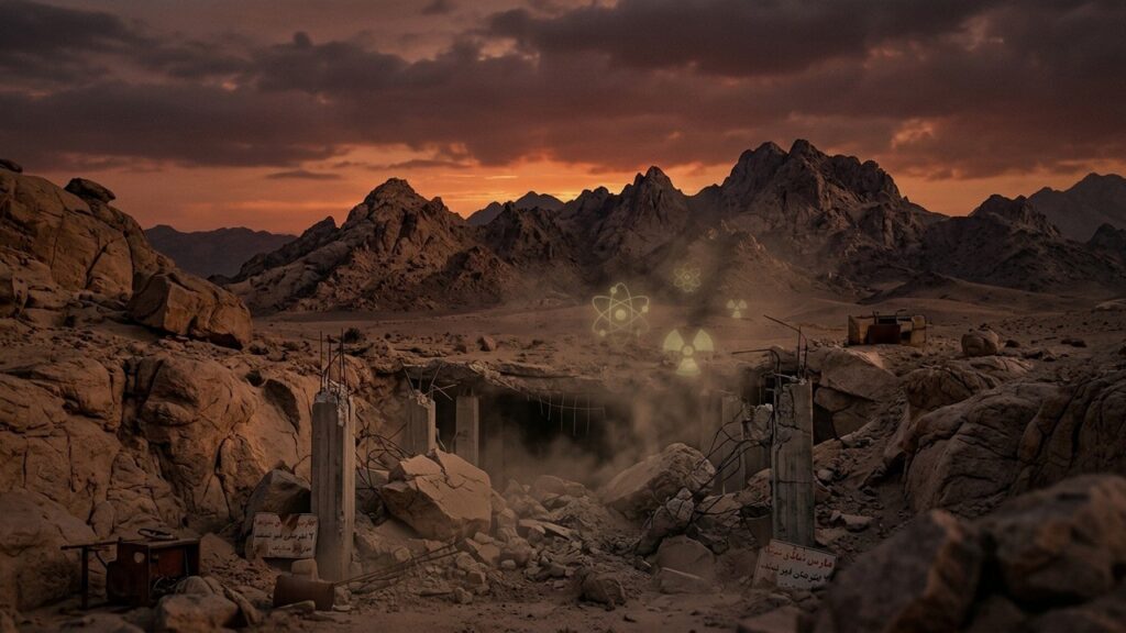 Iran Uranium : Tunnels Explosés pour Protéger ses Stocks Face aux États-Unis