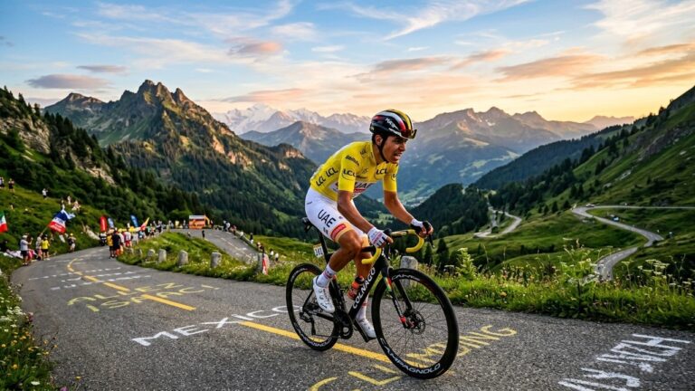 Isaac Del Toro Triomphe auWriting the cycling article Tour Auvergne-Rhône-Alpes